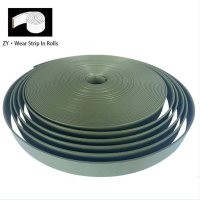 GST PTFE Filled 40% Bronze Wear Strip In Rolls Grey Blue color